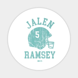 Jalen Ramsey Miami Helmet Font Magnet